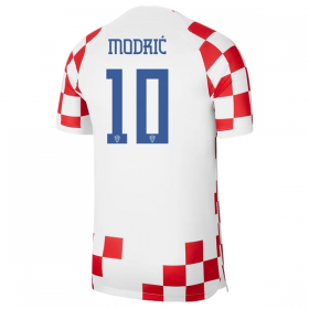 Maillot de Foot Croatie Modrić 10 Domicile Coupe du monde 2022